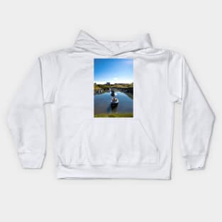 Seaton Sluice Summer Sunshine (2) Kids Hoodie